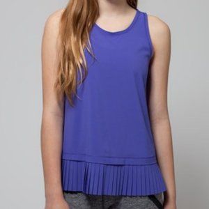 Luluemon Ivivva Iris Power Pleat the Heat Tank 10